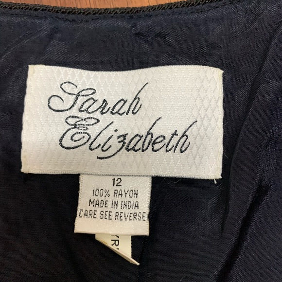 Sarah Elizabeth Red and Black Plaid Vest Size 12 - Picture 10 of 10